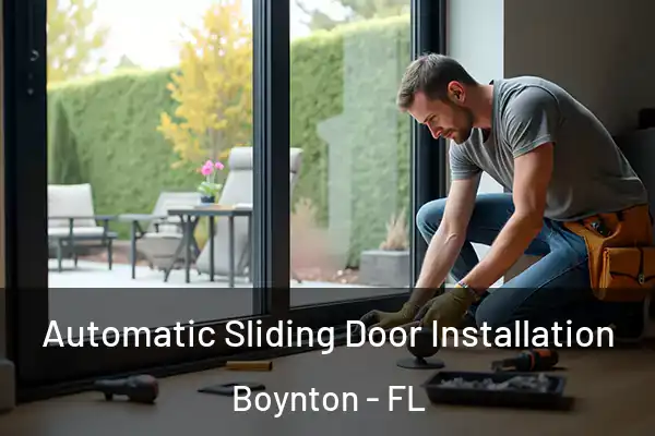 Automatic Sliding Door Installation Boynton - FL