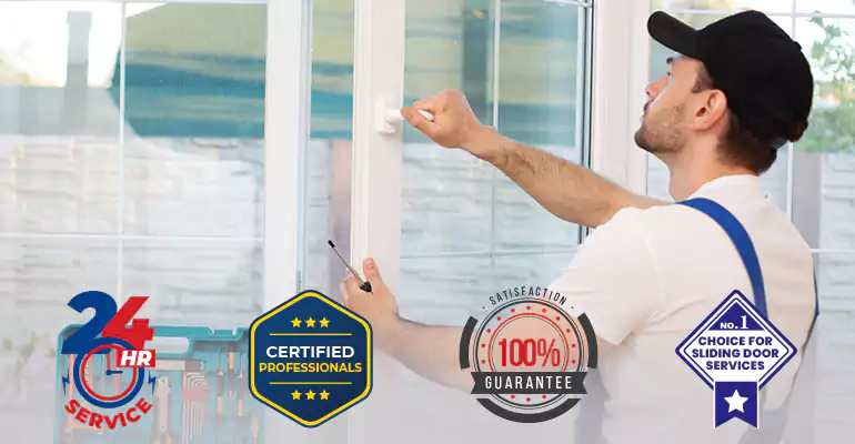 Balcony Glass Door Repair Near Me in Boynton