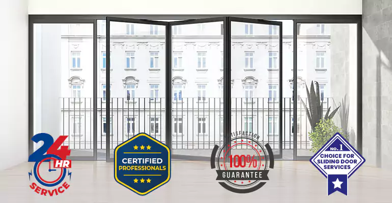 Sliding Accordion Door Repair in Boynton