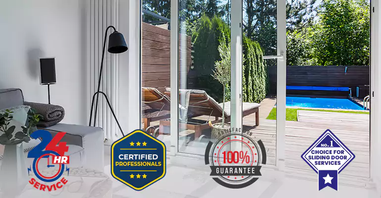 Glass Balcony Sliding Door Repair in Boynton