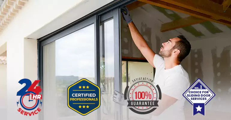 Automatic Impact Sliding Glass Door Repair in Boynton