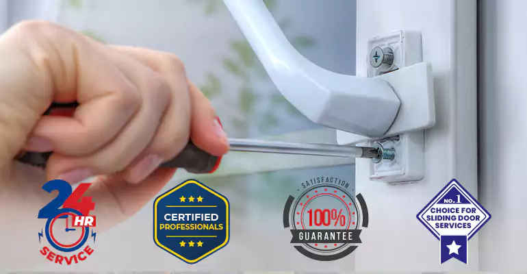 Broken Patio Door Handle Repair in Boynton