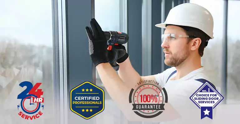 Sliding Glass Door Pin Lock Installation in Boynton