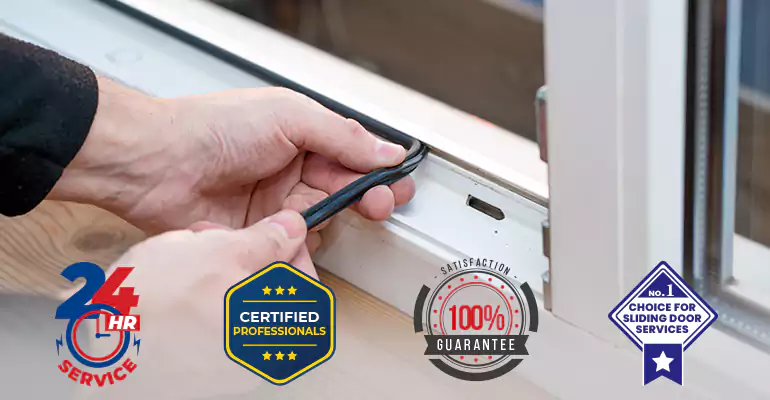 Sliding Glass Door Track Repair and Cost Estimate in Boynton