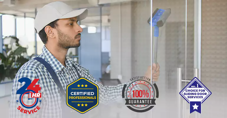 Frameless Shower Door Repair in Boynton