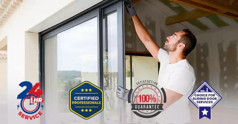 Sliding Glass Door Track Repair Service in Boynton