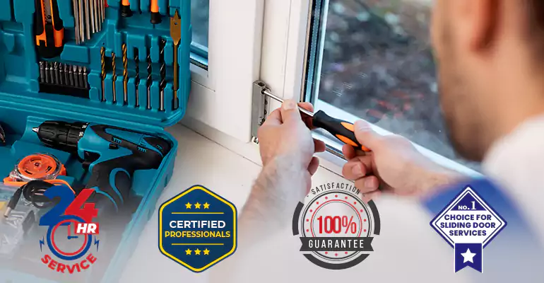 Sliding Patio Door Squeaks Repair Near Me in Boynton